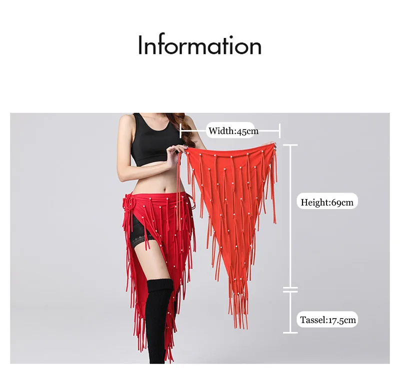 Belly Dance Exercise Clothing for Women Belly Dancing Skirt Dance Accessory Girl\'s Oriental Dance Costumes Skirt Dance Wear