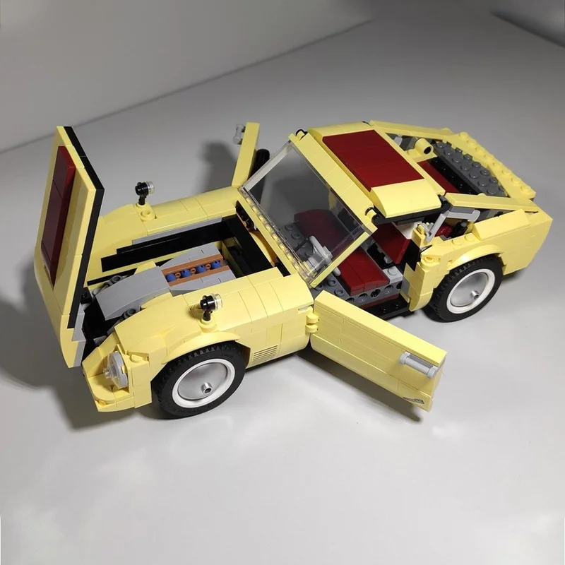 643 قطعة MOC Datsun Fairlady Z Creator Experted نموذج اللبنات هدايا عيد الميلاد تجميع ألعاب إبداعية الطوب الاطفال عيد ميلاد