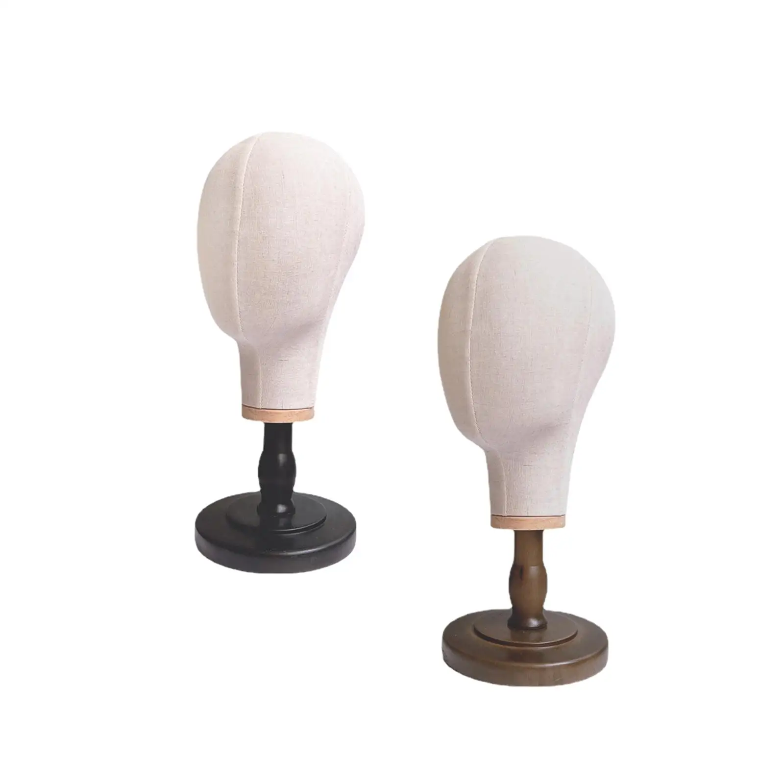 Mannequin-Kopf aus Segeltuch, Manikin-Kopfmodell, Kopfhörer-Rack-Styling-Display, Hut