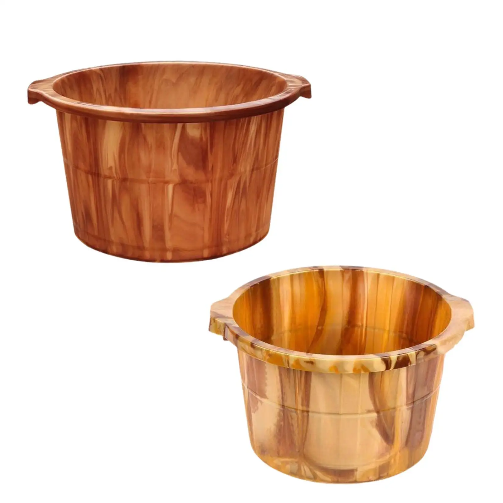 Multifunctional Foot Soak Bucket with Handles Deep Pedicure Tub Spa Basin for Women Men Adults Home
