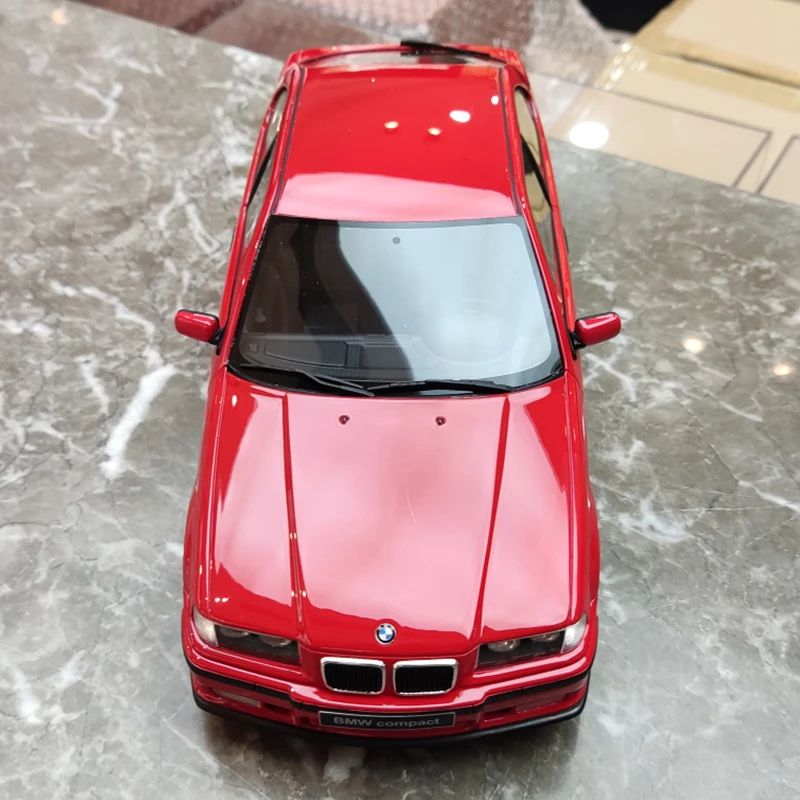 OTTO Model 1/18 diecast car model toy for old style BMW E36 limited edition collection car model with original box