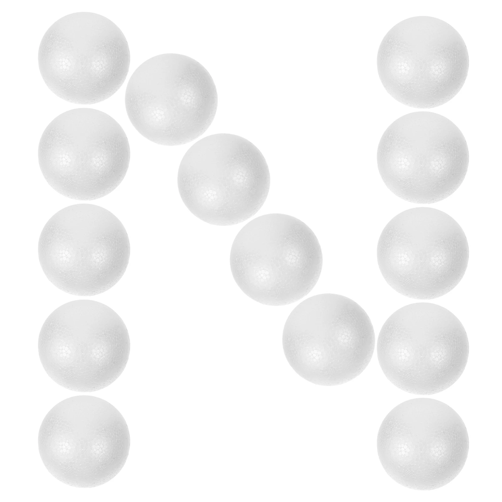 

15pcs Polystyrene Balls Solid Round Spheres White Craft Foam Decorations 10cm DIY Wedding Party Christmas Decor