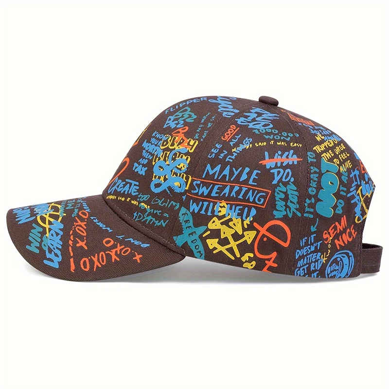 Fashion Hip Hop Baseball Cap Unisex Women Men Hat Adjustable Colorful Printing Graffiti golf Caps outdoor sun hats gorras