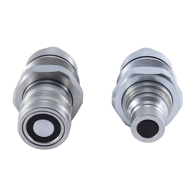 

Male Female Flat Coupler Kits Hydraulic Quick Coupler For Bobcat Kubota Tractor Excavator Loader 7246802 7246799-X59A