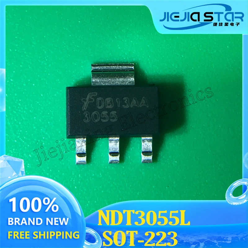 NDT3055L NDT3055 bagian Mark 3055L MOS efek Lapangan tabung SOT-223 100% merek baru asli dalam stok elektronik