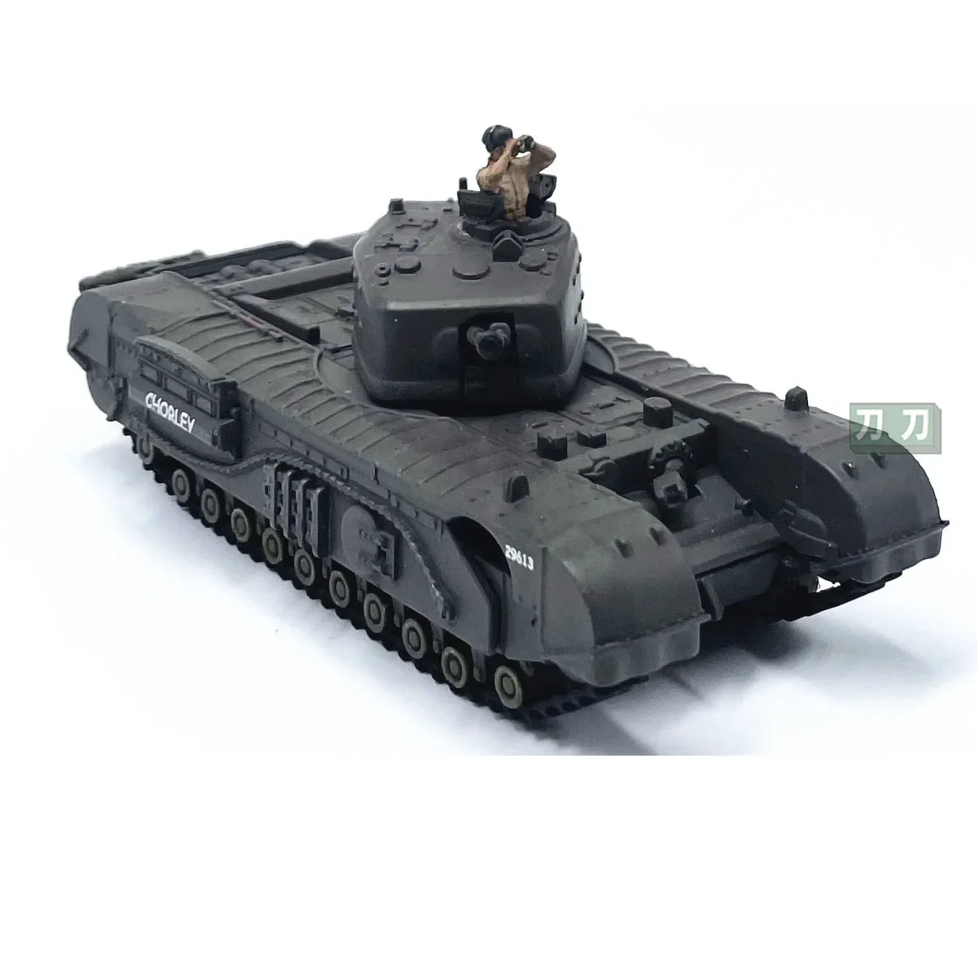 2024 New Hot Sale Diecast 1:72 Scale  British Infantry Cruiser Tank Crawler Wheeled Chariot Model Collection Toys Gifts Display