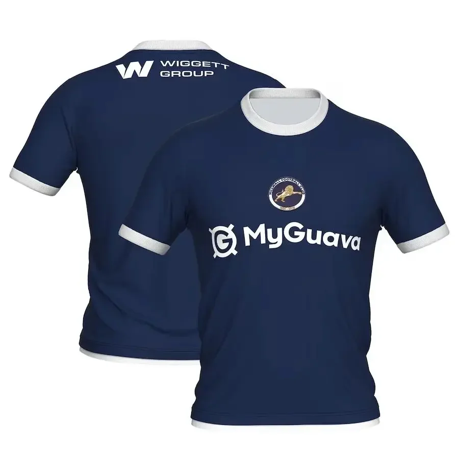 English-style football Miravol quick-drying and breathable sports T-shirt, suitable for both men and women as training wear