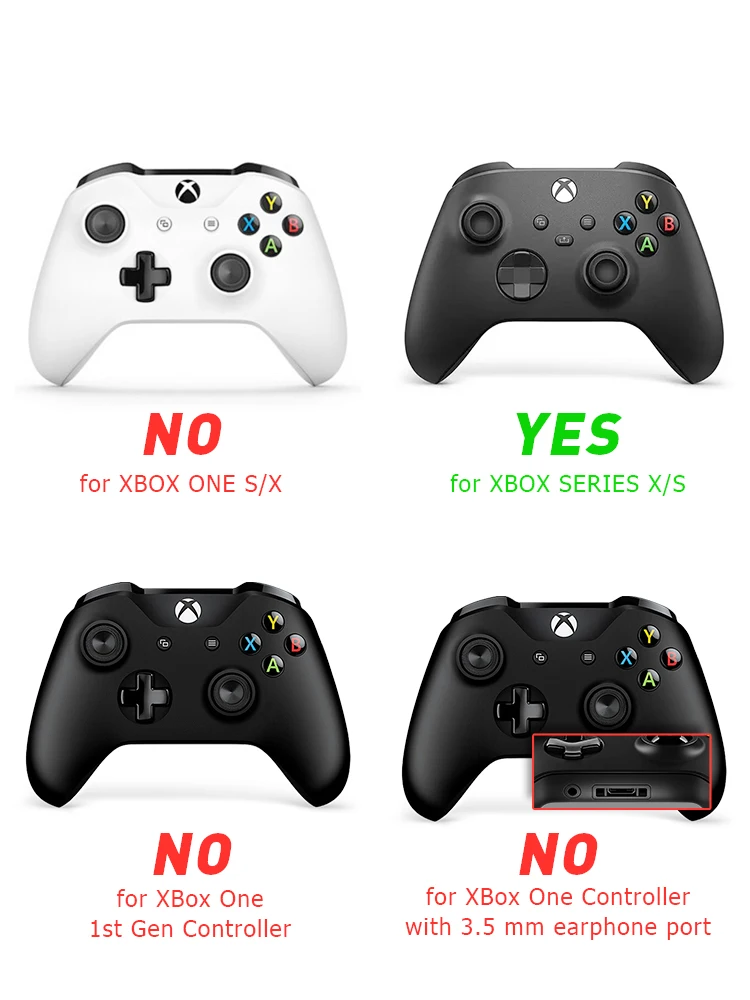 البيانات الضفدع استبدال Thumbsticks ل Xbox Series X/S تحكم عصا التحكم التناظرية متحكم الأصابع xbox Series S