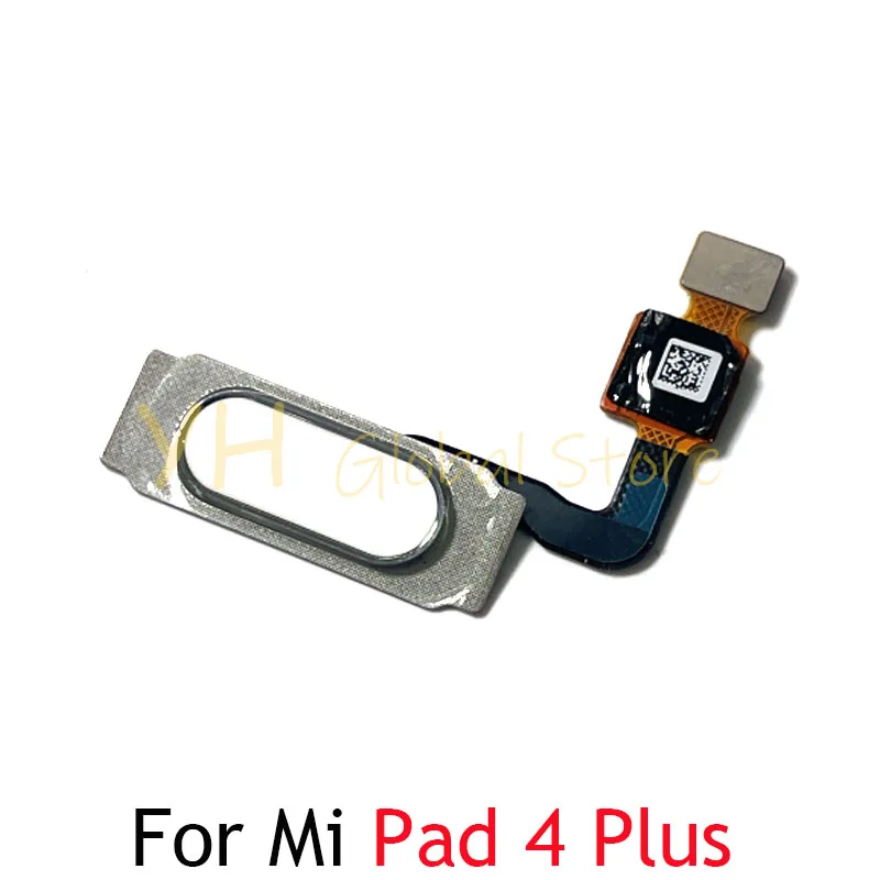 Per Xiaomi Mi Pad 4 Plus lettore di impronte digitali Touch ID Sensor tasto di ritorno Home Button Flex Cable Repair Parts