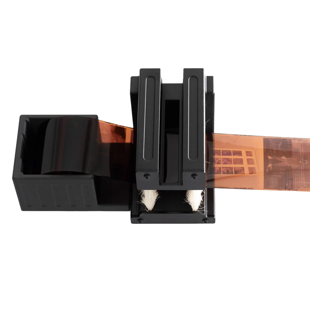 فرشاة الماسح الضوئي لإزالة الغبار من الفيلم السلبي ومجموعة شريط الأيونات المضادة للكهرباء الساكنة - تنظيف فعال لأفلام 135، 120، 4 × 5 #2