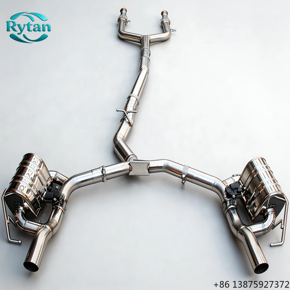 

Выхлопная система Rytan Valvetronic из нержавеющей стали с клапаном, Catback для W205 C43