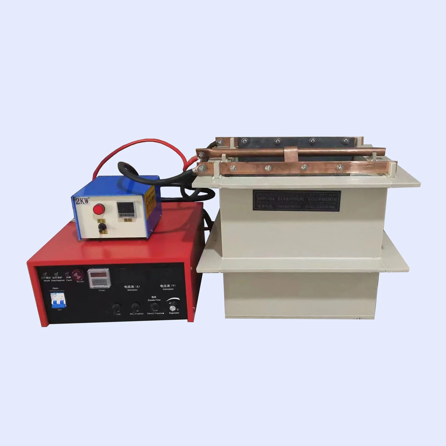 Metal electroplating machinery category custom PP metal electrolytic polishing tank electric polishing machine