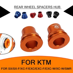 CNC Rear Wheel Axle Hub Spacer For KTM EXC EXC-F EXC-W XC-W SMR SX SX-F XC-F TE FE EC 125-530 Enduro Dirt Bike 2003 - 2022 Parts