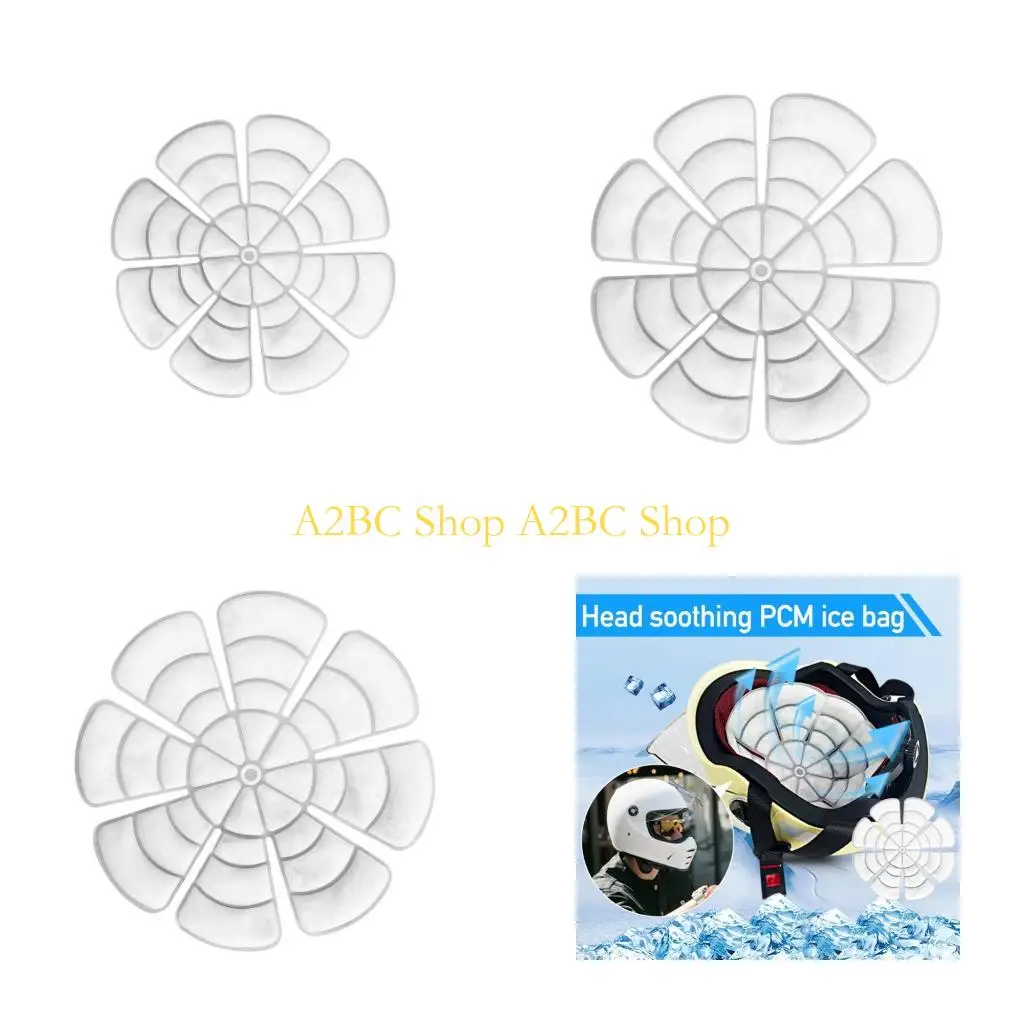 

A2BC Fast Cold Compress Caps Pad Motorcycle Rides Essential Leakproof Designs ic