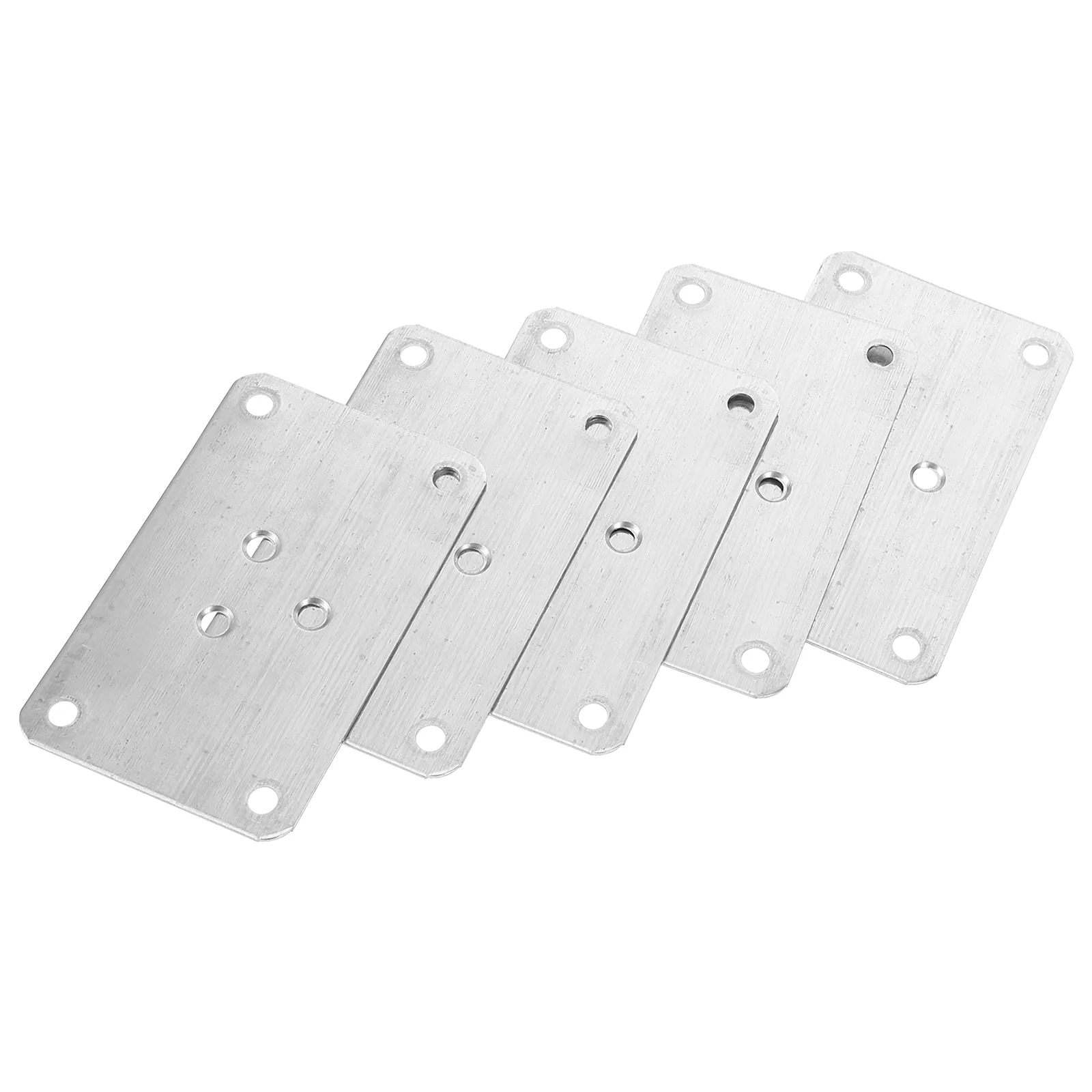 

5 Pcs Furniture Connecting Piece Table Legs Mounting Kit Connectors Hardware Chair Attachment Plates Brackets Iron for Seat