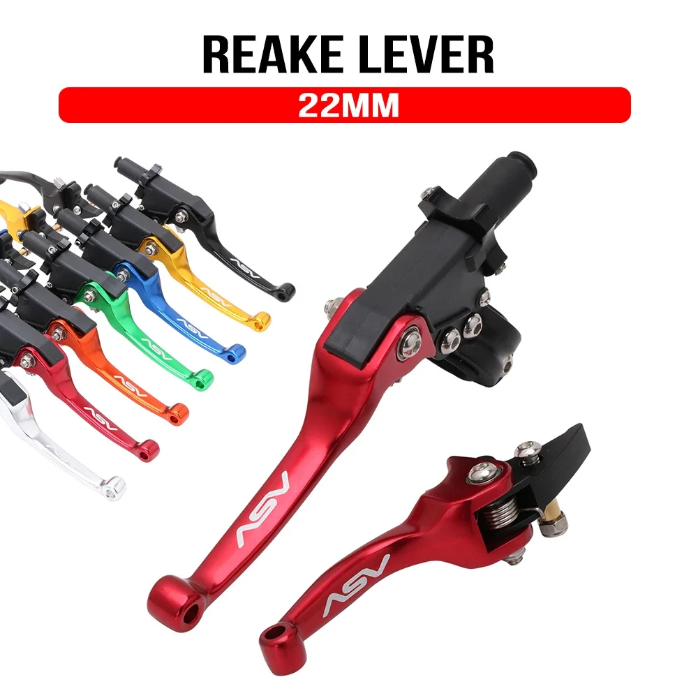 

Motocross accessories modified high-strength ASV anti-fall folding brake handle clutch brake handle