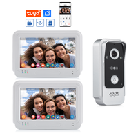 WIFI Tuya Door Bell Home Security Doorbell 1080P AHD Wide Angle Camera Visual Intercom Motion Detection IP Video Door Phone Kits