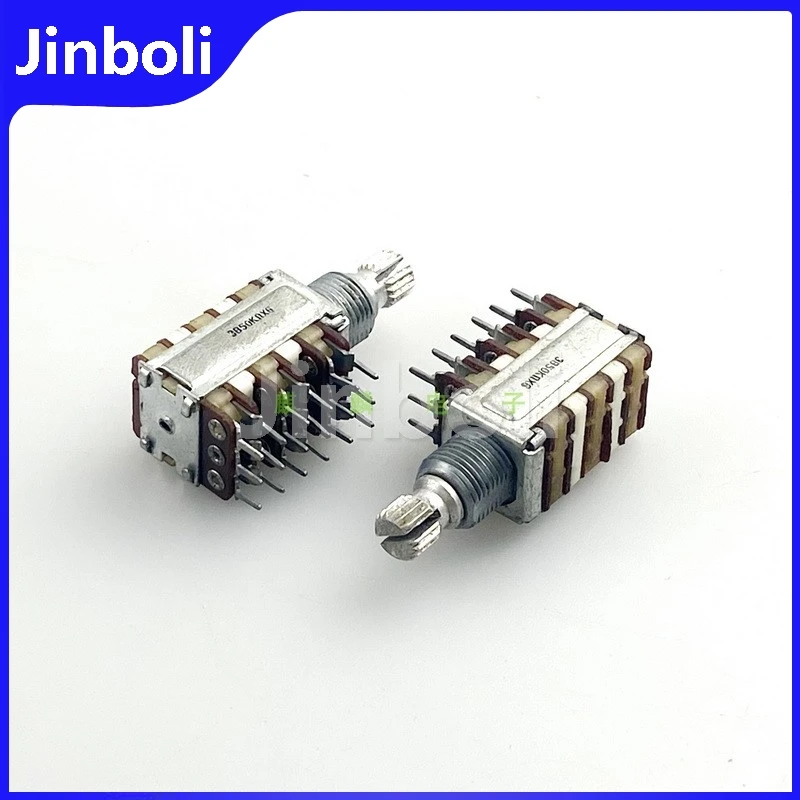 2PCS 12 Type 6-Link B5K B50K Fever Amplifier Audio multi-channel High And Low Volume Potentiometer 50K×6