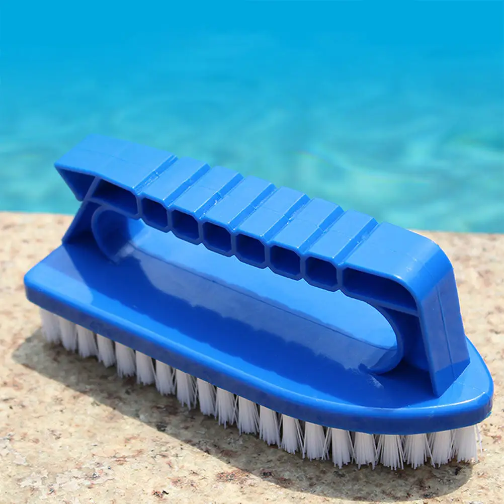 

3pcs Cleaning Brush For Swimming Pool Bathroom Kitchen Tile Grout Sink Floor Outdoor Garden Use Multi-Purpose Scrub Tool Comfort