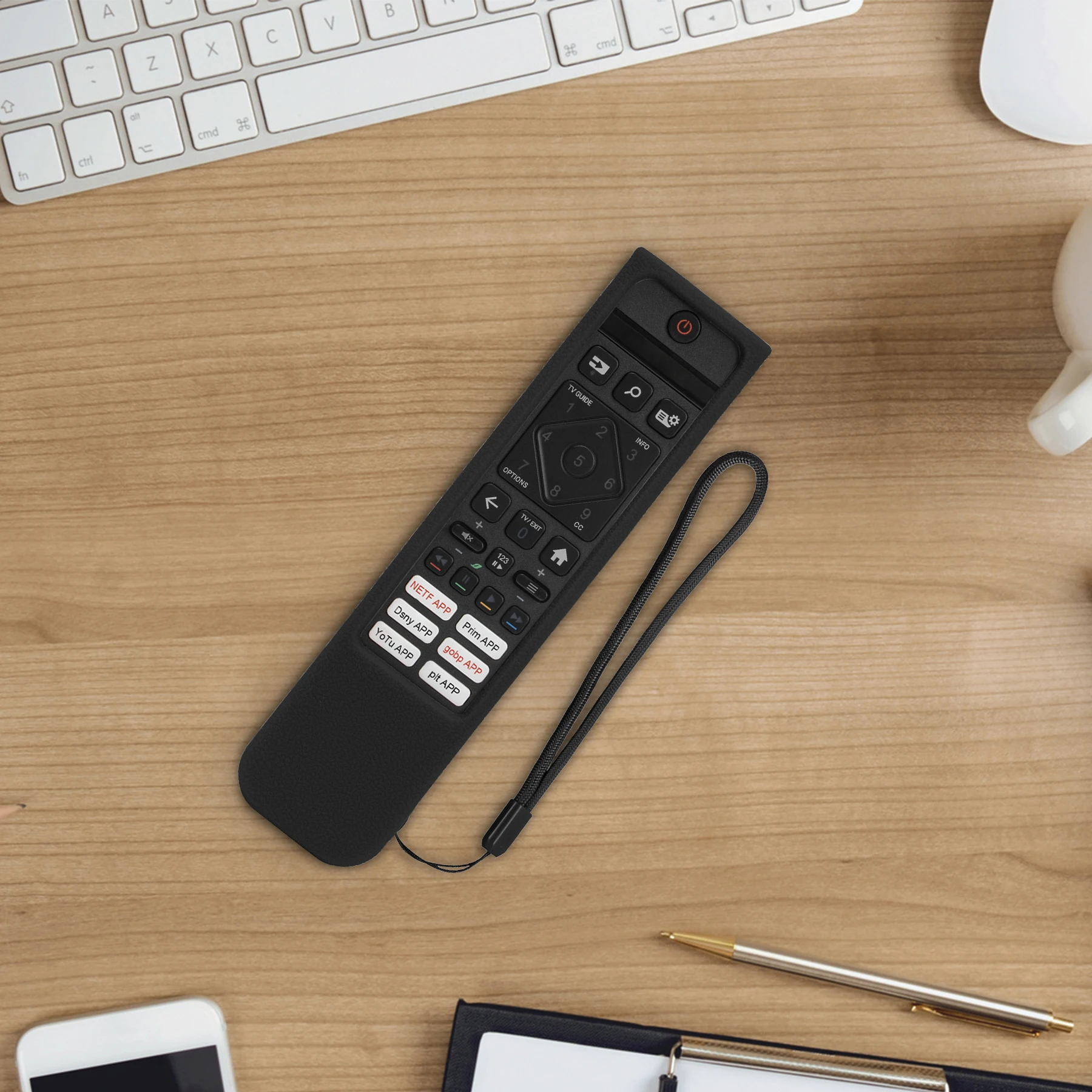 حافظات التحكم عن بعد لتلفزيون فيليبس 398GM10BEPHNE000SY SRC-3215-01 398GR10BEPHNL000SY SRC-3216-12 غمد حماية من السيليكون