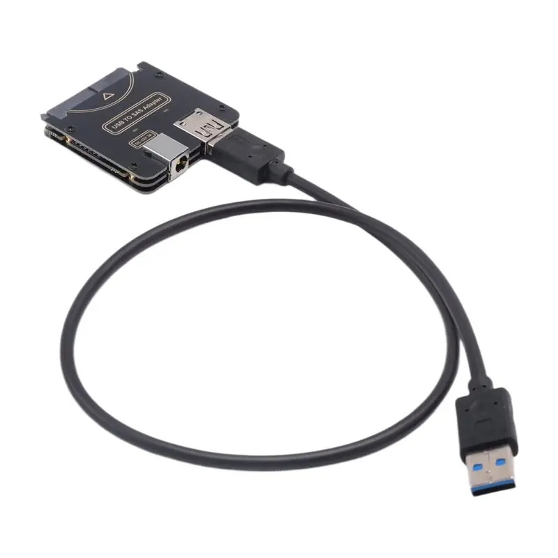 YSS-SAS 29Pin USB To SFF-8482 Adapter Hard Disk Drive Raid 5Gbps HDD/SSD Raid Converter With Chipset Power Port