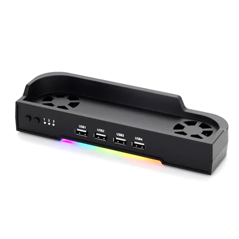 

[LXYA68Z!] Enhanced Cooling System Cooling Fan Base For Switch2 For NS2 Host Wall Bracket HUB Expansion For Improved Performance