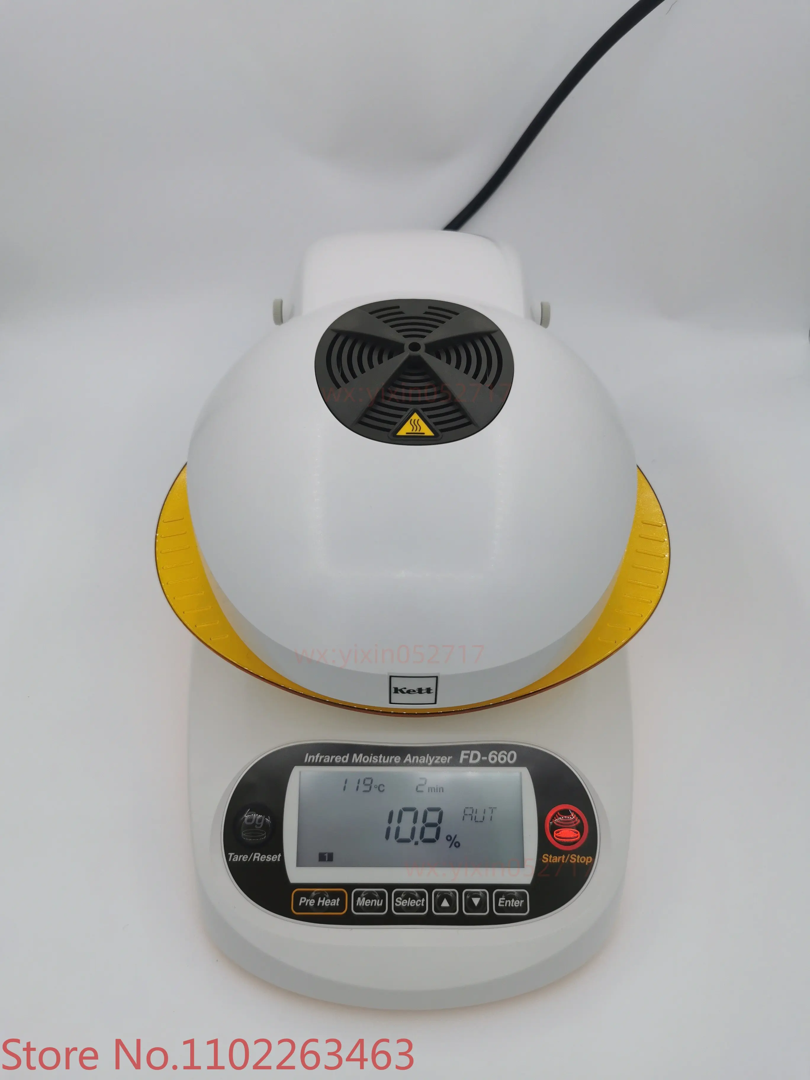 Imported KETT Kate infrared rapid moisture meter FD-660 FD-720 FD-800