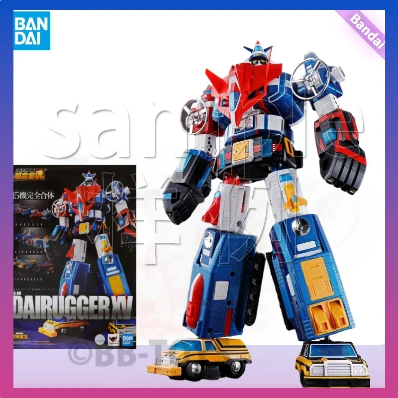 

В наличии перепечатка Bandai Chogokin Dairugger XV GX-88 Mecha Fleet Fifteen One Фигурки игрушек Подарочная коллекция Хобби
