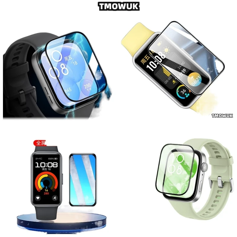 

For Huawei Band 6 7 8 9 10 B6 B7 Watch D2 Fit 3 4 Pro Special Edition, Invisible Edge Film.
