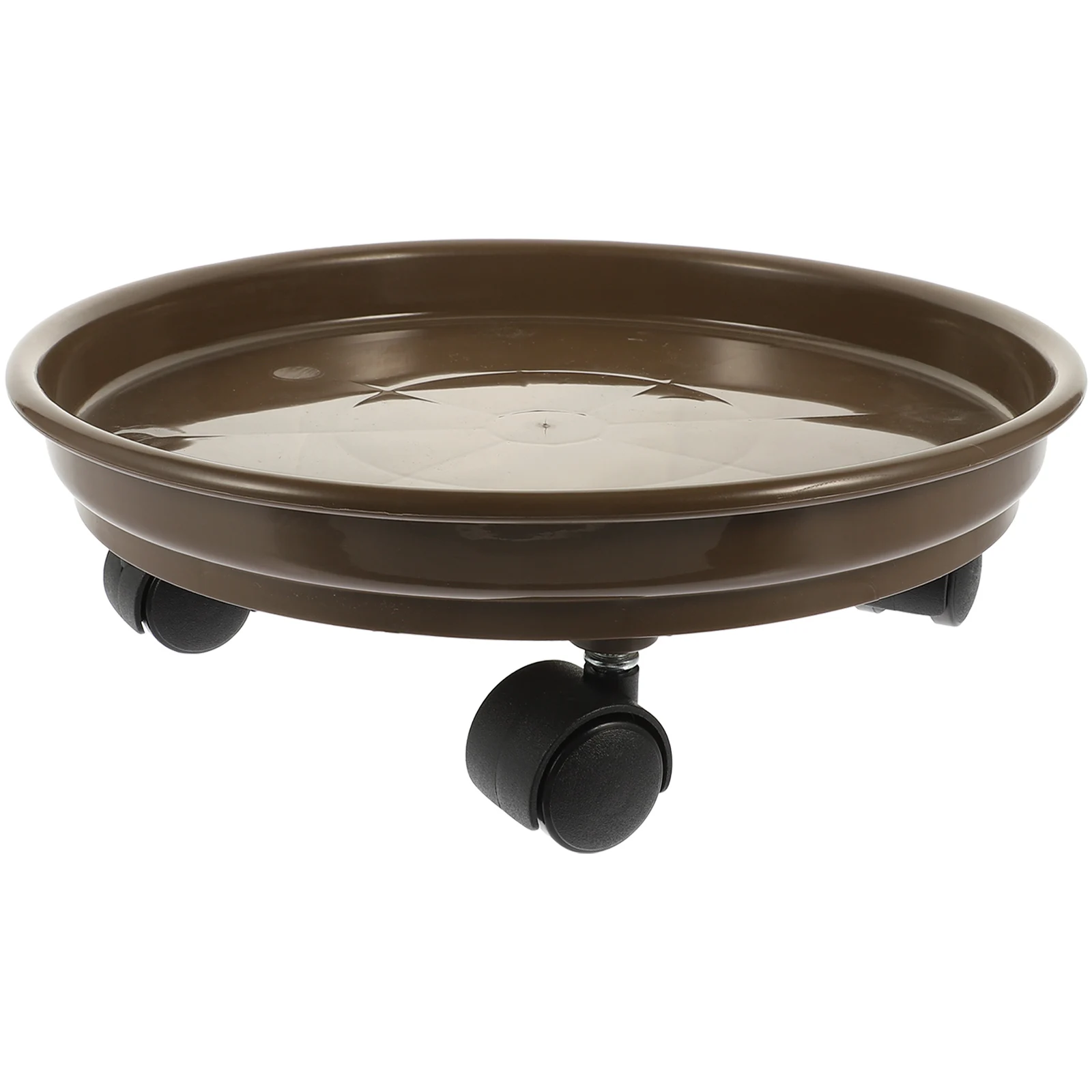 

Wheeled Planter Tray Flowerpot Bottom Reusable PP Long Life Gardening Base Bonsai Trays Plant Rolling Stand Trolley Potted Mover