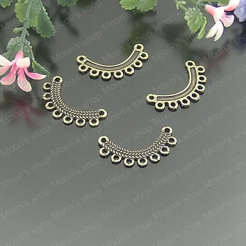 (JM2384)Wholesale Antique Bronze 27*14mm Earrings hanging head Alloy Charms Pendants DIY Fashion Jewelry Findings 30 pieces