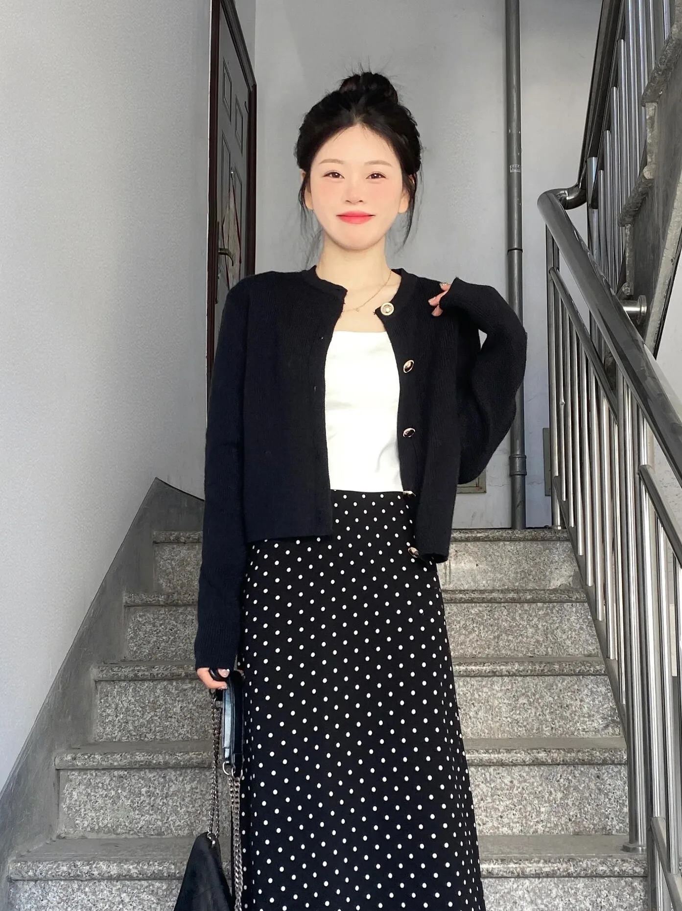 트위드 자켓 퍼플 여성용 가을 셔링 자수 시크 프린지 레이디 빈티지 스팽글 디자인 크롭 클래식 플레인 장식