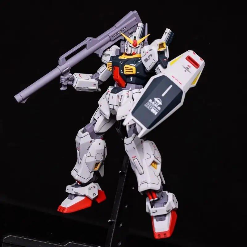 1/144 estrela modelo hg Rx-178 mk2 branco preto montagem modelo articulações móveis coleção kits de robô de alta qualidade modelos crianças presente