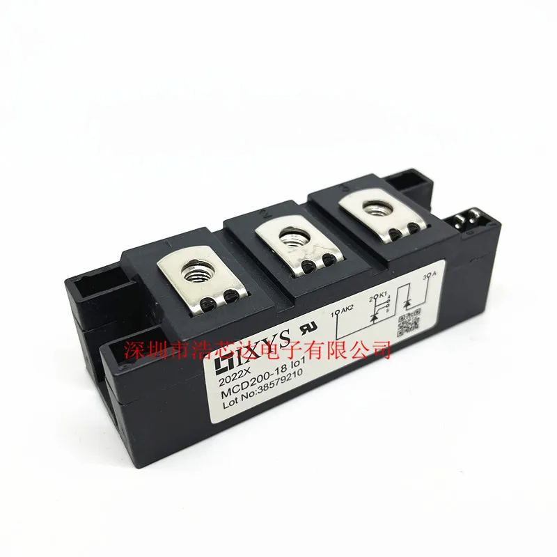 New Silicon Controlled Rectifier MCD200-18IO1 Module Power Thyristor 200a1800v MCD200-18I01