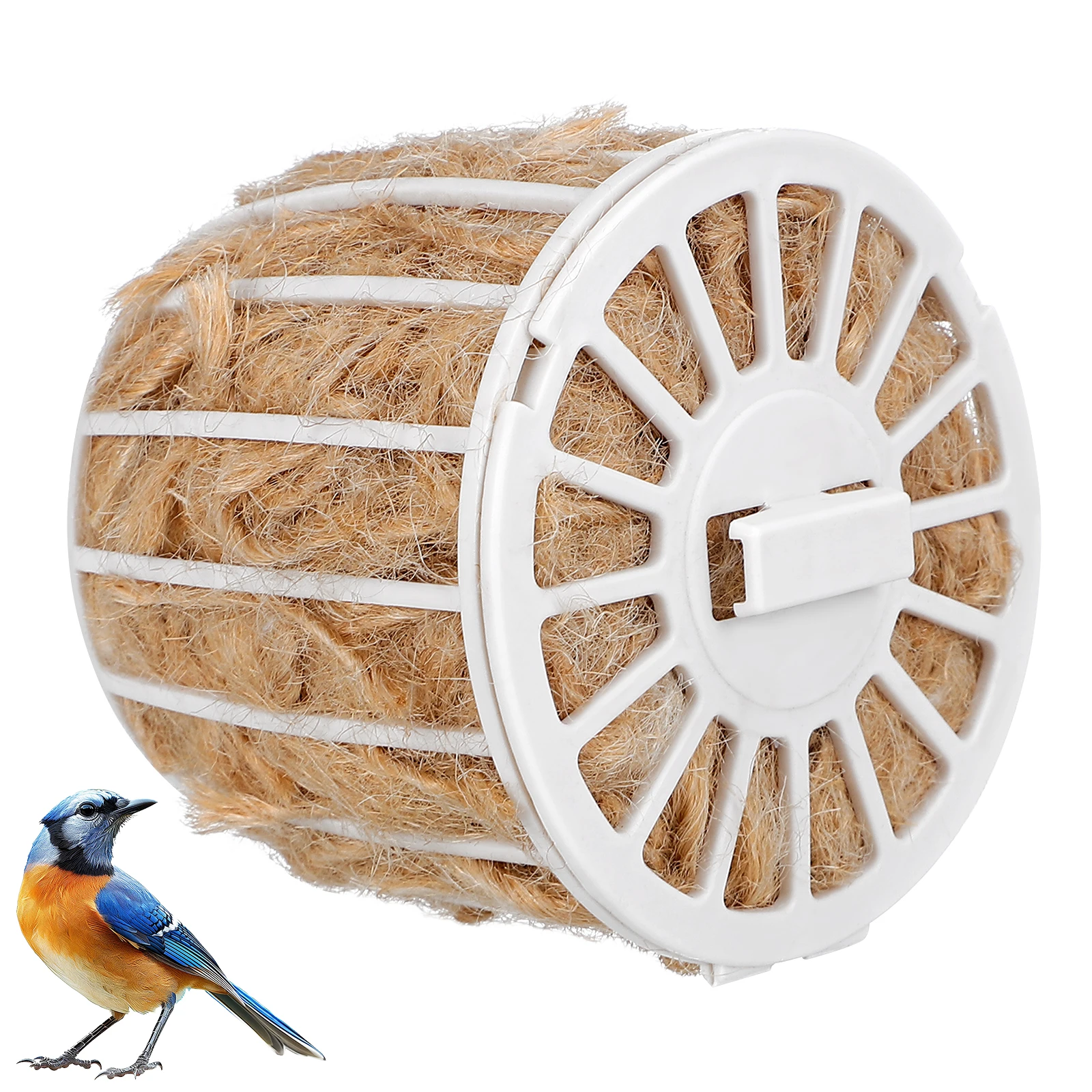 

Bird Jute Cotton Material Small Birds Parrot Canary Lark Pet Supplies Comfortable Nesting Reusable Breathing Pad