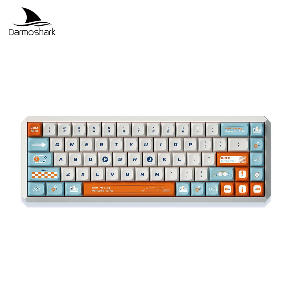 

Darmoshark K5 Mechanical Keyboard 2.4G Wireless Dual-mode 68-keys Ball Cap Hot-Swap Wired Gaming Keyboard GATERON G Switch