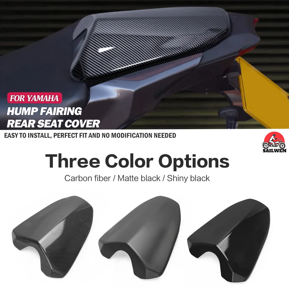 

Motorcycle Rear Passenger Seat Cowl Pillion Fairing Tail Section Cover Hump Fairing For YAMAHA MT09 MT 09 MT-09 SP 2024 2025