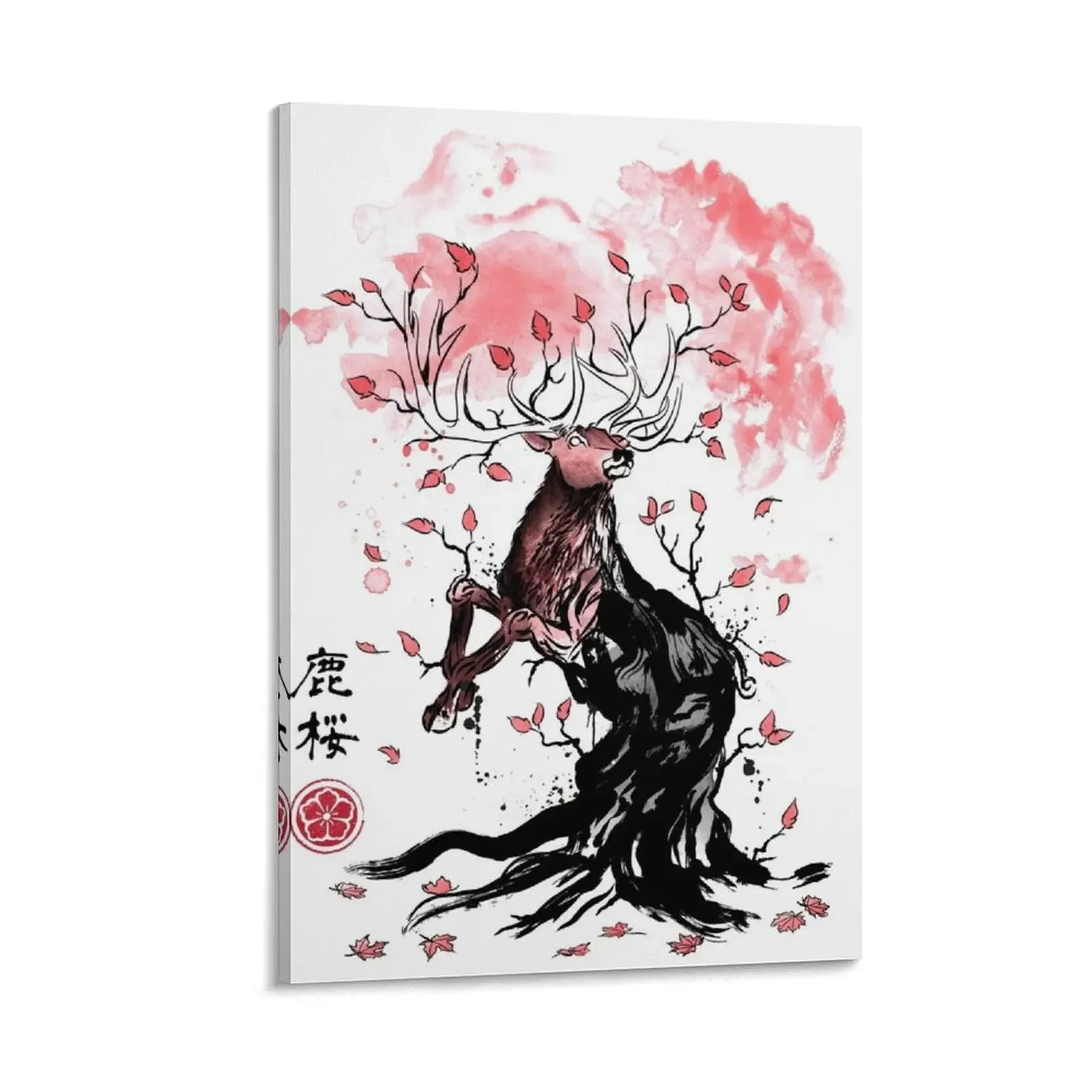 

Deer Tree Canvas Painting korean room decor decorations for the room decorative pictures for living room