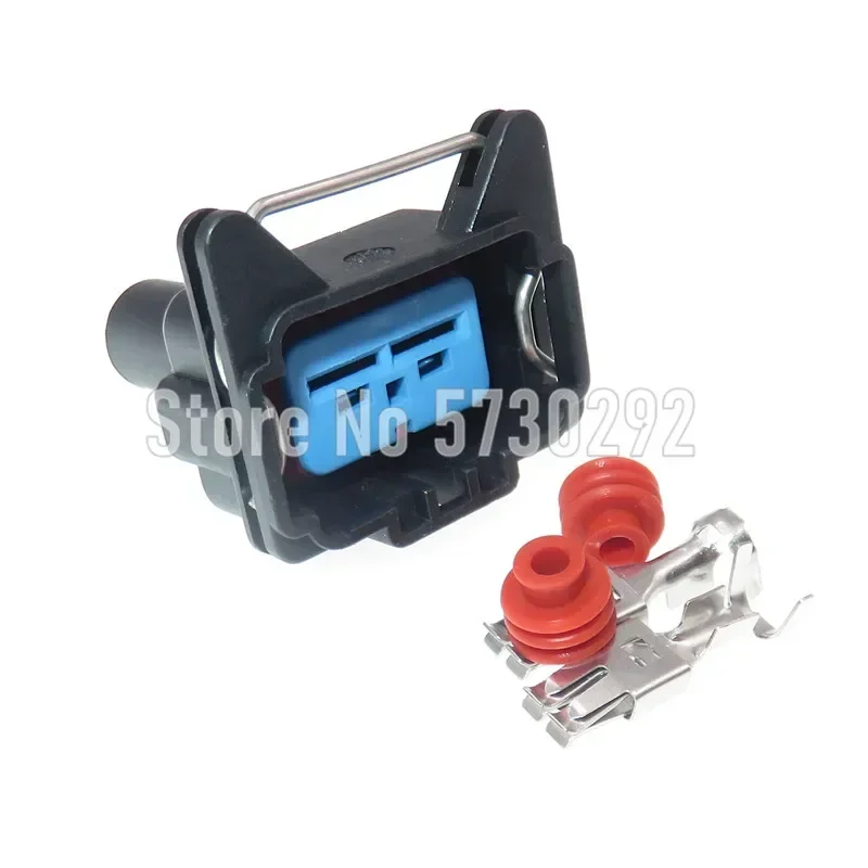 2P 93BG-14489-KBA Water Tank Electronic Fan Wiring Harness Connector Car Waterproof Socket For Ford