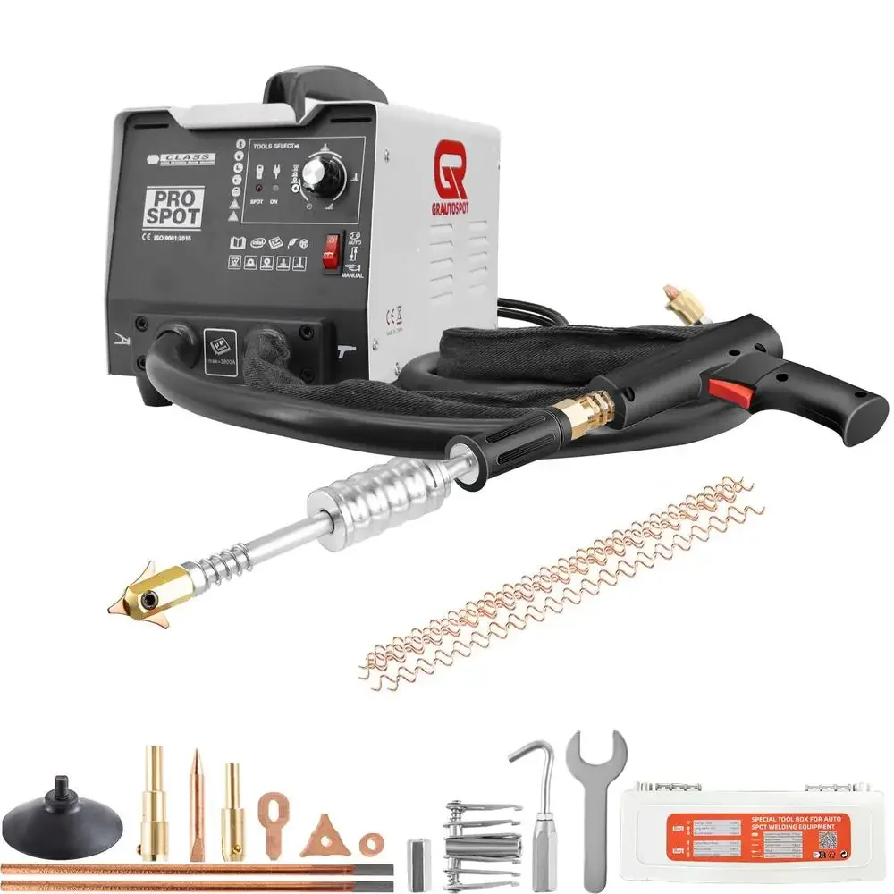 Dent Puller Welding Machine 110V Spot Welder Repair Tool Kit 5 Modes Multipurpose Uses