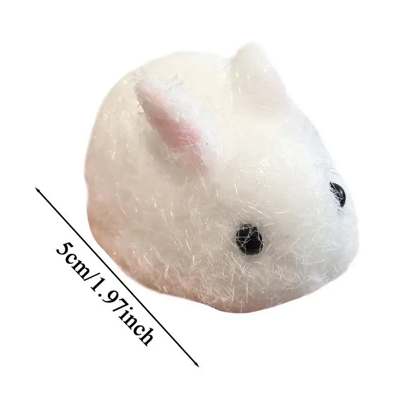 Jouets à presser lapin, jouet de guérison à presser doux, panier de pâques amusant, jeu à main Portable et décontracté pour la maison, le Studio et l'école