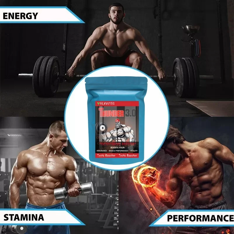 Strongest Testosterone Booster - Increase Strength, Stamina, Energy - Endurance Test Booster, Muscle Growth