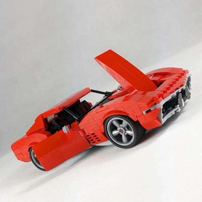 

MOC-170687 Classic New Sports Super Racing Car Building Block Model 791 Parts Boys' Children Birthday Christmas Toy Gift