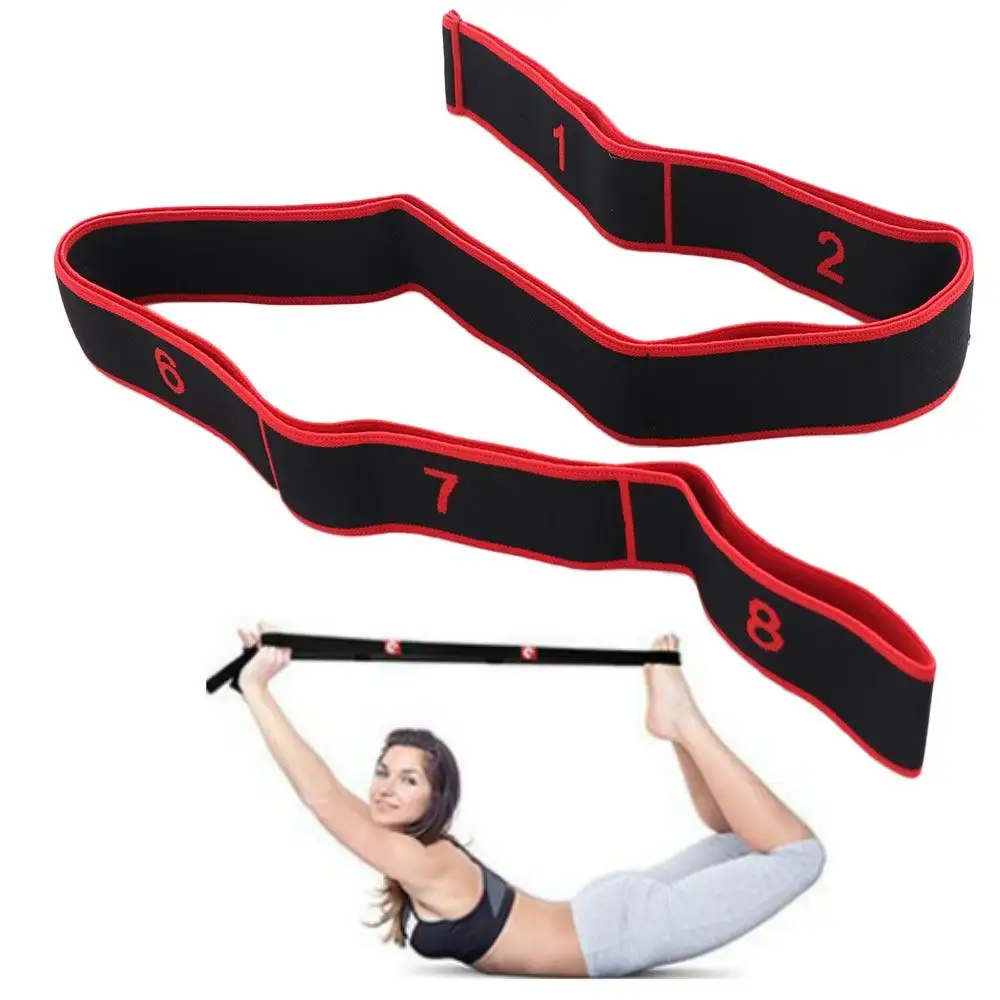 Elastic Sports Tension Band Pilates Pull Rope Stretch Rope Exercise Yoga Pull Strap Elastic Band Stretch Belt Resistance Bands