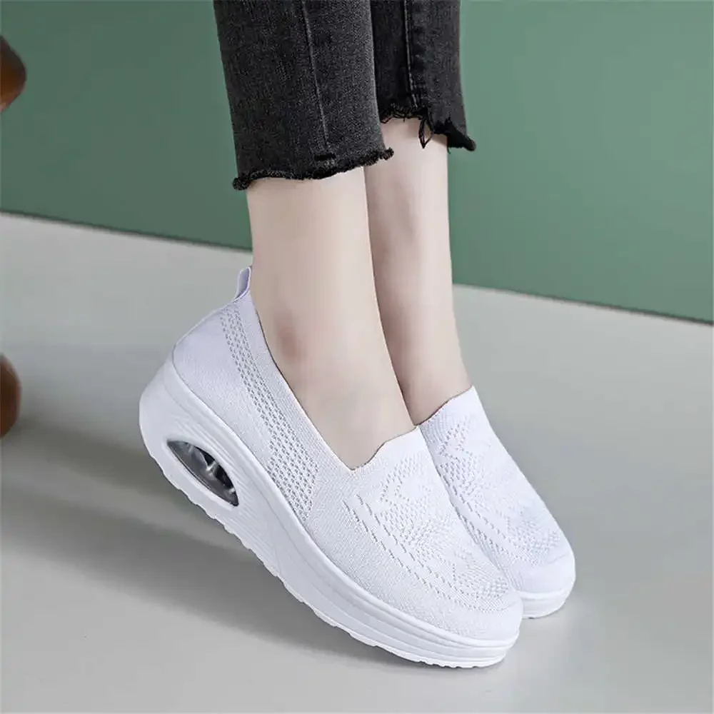 

Plateforme Without Lace Novelties 2024 Technology Walking Comfortable Shoes Woman White Sneakers Womans Sports Price