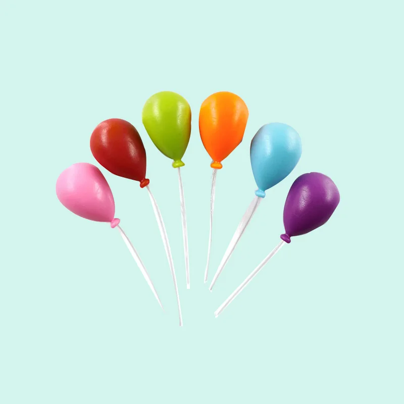6pcs Balloon Fridge Magnet Cartoon Mode Whiteboard Magnetive Sticker Refrigerator Home Kitchen Decoration Kitchen Accessories