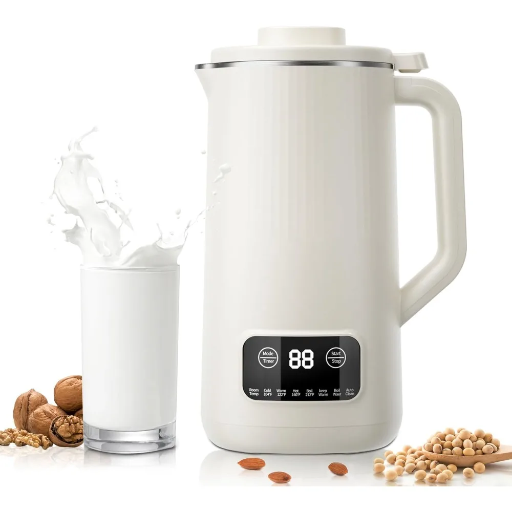 

2024 New Nut Milk Maker, 8 in 1 Automatic Soy Milk Maker Machine for Homemade Plant-Based