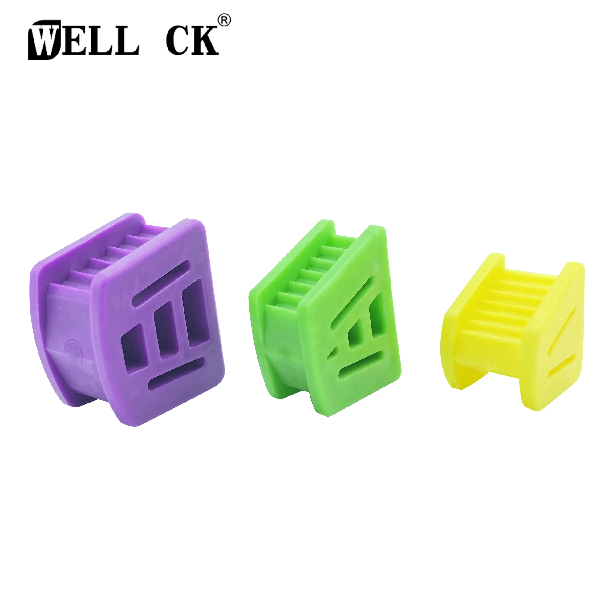 3Pcs/Set Dental Occlusal Pad Rubber Bite Opener Blocks Mouth Prop Large Medium Small Orthodontic Supplies Dentistry Tools