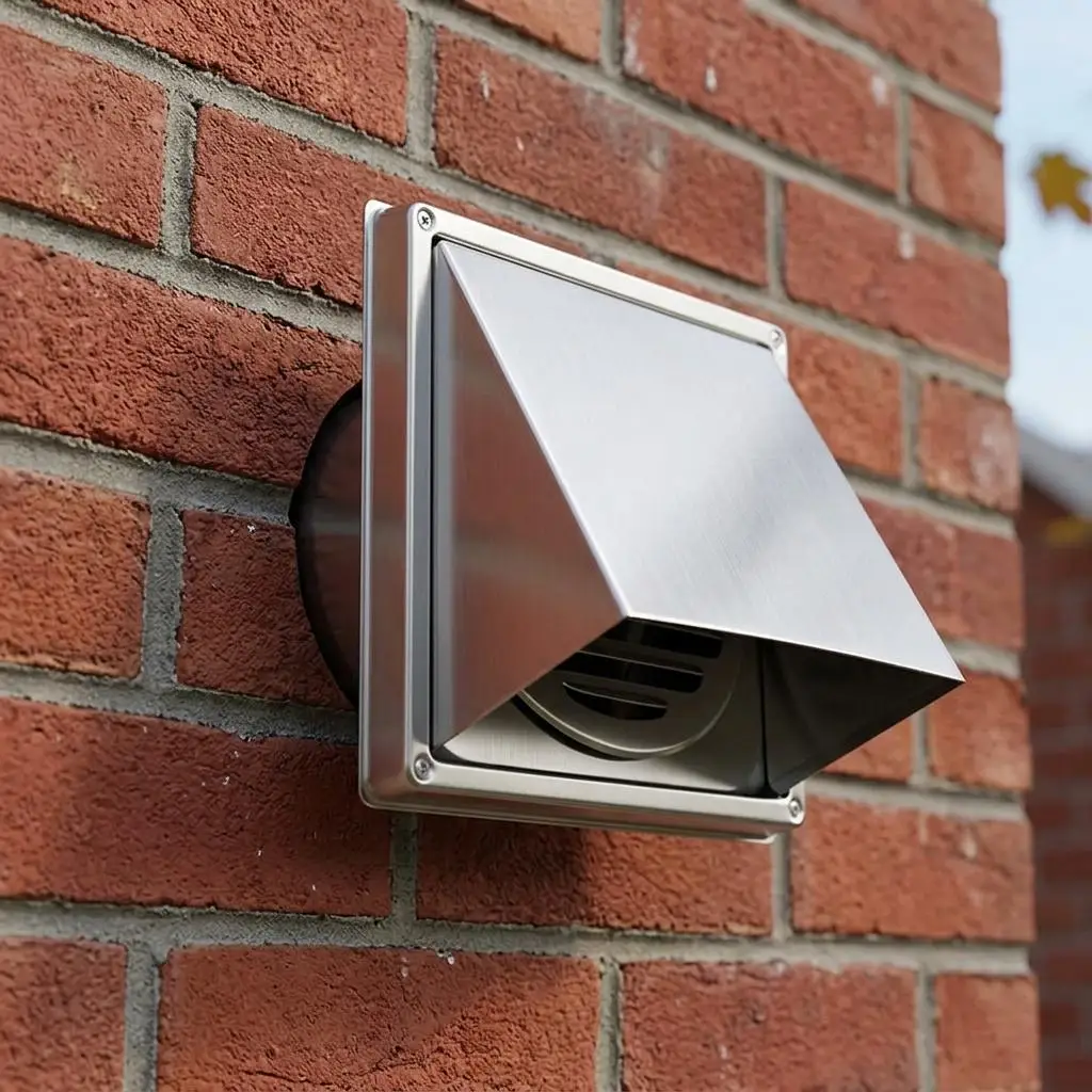 

Exhaust Vent Hood Vent Cowl for Kitchen Household Garage Ventilation Systems