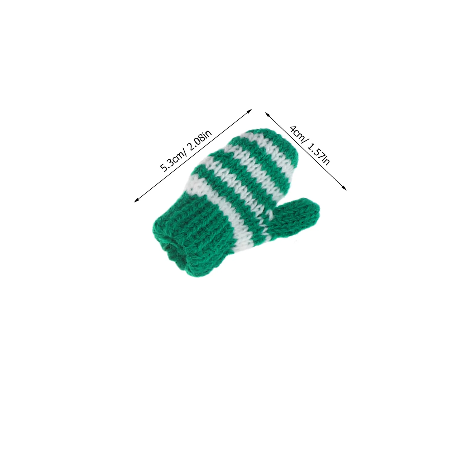 8Pairs Mini Knit Gloves Decorative Mittens Crochet Kids Dress Up Accessories Holiday Tree Ornaments Gloves Costume